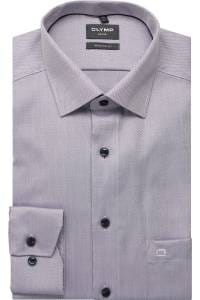 OLYMP Luxor Modern Fit Hemd viola, Faux-uni