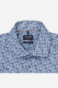 OLYMP Luxor Modern Fit Hemd marine, Bedruckt