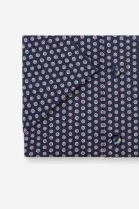 OLYMP Luxor Modern Fit Hemd marine, Bedruckt
