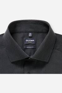 OLYMP Luxor Modern Fit Hemd silbergrau, Faux-uni