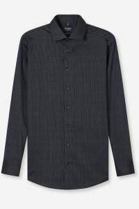 OLYMP Luxor Modern Fit Hemd silbergrau, Faux-uni