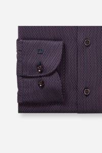 OLYMP Luxor Modern Fit Hemd violett, Faux-uni