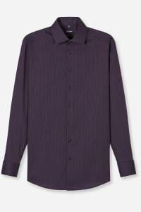 OLYMP Luxor Modern Fit Hemd violett, Faux-uni