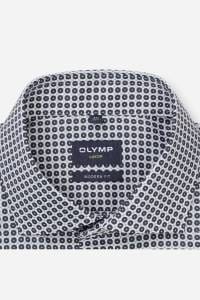 OLYMP Luxor Modern Fit Hemd anthrazit, Bedruckt
