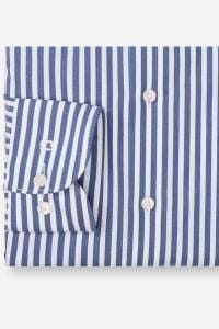 OLYMP Luxor Modern Fit Hemd marine, Gestreift