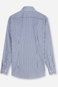 OLYMP Luxor Modern Fit Hemd marine, Gestreift