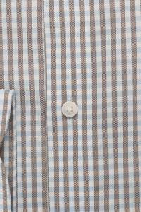 OLYMP Luxor Modern Fit Hemd blau/braun, Vichykaro
