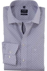 OLYMP Luxor Modern Fit Hemd rose, Bedruckt