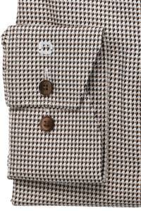 OLYMP Luxor Modern Fit Hemd braun, Faux-uni