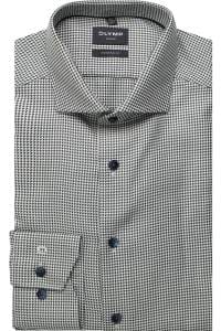 OLYMP Luxor Modern Fit Hemd grün, Faux-uni