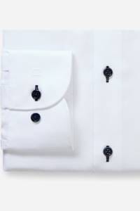 OLYMP Luxor Modern Fit Hemd weiss, Einfarbig