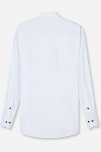OLYMP Luxor Modern Fit Hemd weiss, Einfarbig
