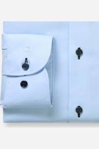 OLYMP Luxor Modern Fit Hemd hellblau, Einfarbig