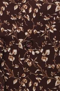 OLYMP Luxor Modern Fit Hemd bordeaux, Bedruckt