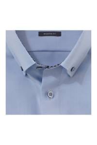 OLYMP Luxor Modern Fit Hemd hellblau, Einfarbig