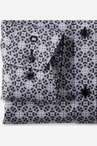 OLYMP Luxor Modern Fit Hemd anthrazit, Bedruckt