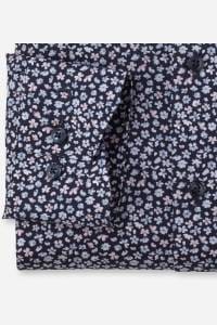 OLYMP Luxor Modern Fit Hemd marine, Bedruckt
