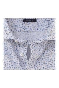 OLYMP Luxor Modern Fit Hemd weiss, Bedruckt