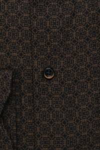 OLYMP Luxor Modern Fit Hemd caramel, Bedruckt