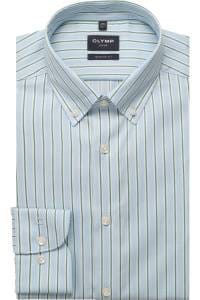 OLYMP Luxor Modern Fit Hemd blau, Gestreift