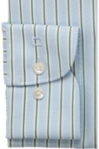 OLYMP Luxor Modern Fit Hemd blau, Gestreift