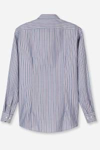 OLYMP Luxor Modern Fit Hemd blau/rot, Gestreift