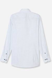 OLYMP Luxor Modern Fit Hemd weiss, Bedruckt