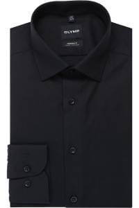 OLYMP Luxor Modern Fit Hemd marine, Faux-uni