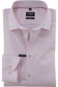 OLYMP Luxor Modern Fit Hemd rose, Bedruckt