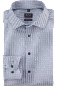 OLYMP Luxor Performance Climate Control Modern Fit Hemd bleu, Faux-uni
