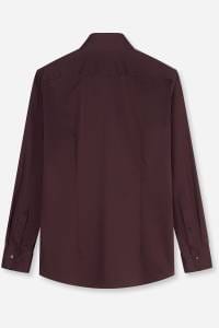 OLYMP Luxor Modern Fit Hemd chianti, Einfarbig