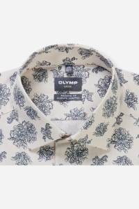 OLYMP Luxor Performance Climate Control Modern Fit Hemd natur, Bedruckt