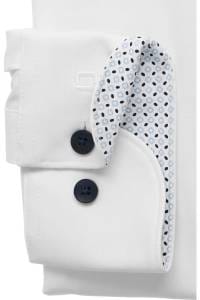OLYMP Luxor Performance Climate Control Modern Fit Hemd weiss, Einfarbig