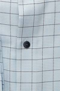 OLYMP Luxor Modern Fit Hemd bleu, Kariert