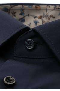 OLYMP Luxor Modern Fit Hemd marine, Einfarbig
