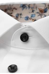 OLYMP Luxor Modern Fit Hemd weiss, Einfarbig