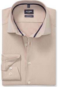 OLYMP Luxor Performance Climate Control Modern Fit Hemd caramel, Faux-uni