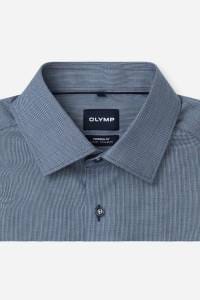 OLYMP Luxor Modern Fit Hemd marine, Faux-uni