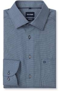 OLYMP Luxor Modern Fit Hemd marine, Faux-uni