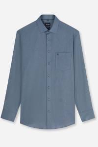 OLYMP Luxor Modern Fit Hemd marine, Faux-uni