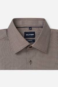 OLYMP Luxor Modern Fit Hemd braun, Faux-uni