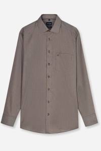 OLYMP Luxor Modern Fit Hemd braun, Faux-uni
