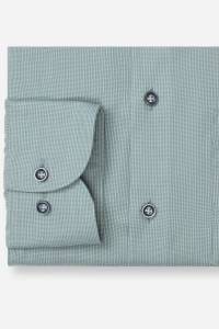 OLYMP Luxor Modern Fit Hemd grün, Faux-uni