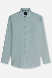 OLYMP Luxor Modern Fit Hemd grün, Faux-uni