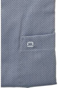OLYMP Luxor Modern Fit Hemd royal, Faux-uni