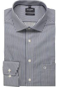 OLYMP Luxor Modern Fit Hemd marine, Gestreift