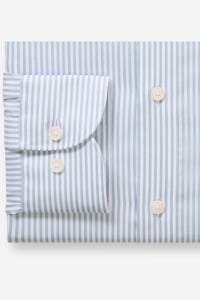 OLYMP Luxor Modern Fit Hemd silbergrau, Gestreift