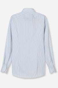 OLYMP Luxor Modern Fit Hemd silbergrau, Gestreift