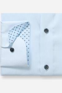 OLYMP Luxor Modern Fit Hemd bleu, Gestreift