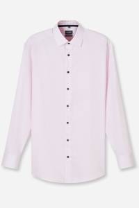 OLYMP Luxor Modern Fit Hemd rose, Gestreift